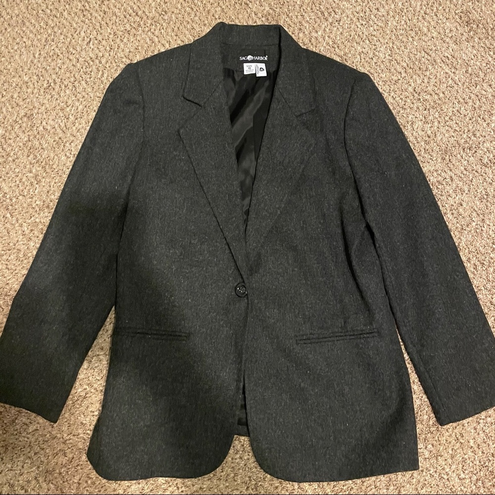 Sag Harbor Wool Blazer